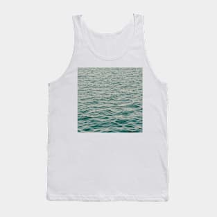 Blue Ocean Waves Tank Top